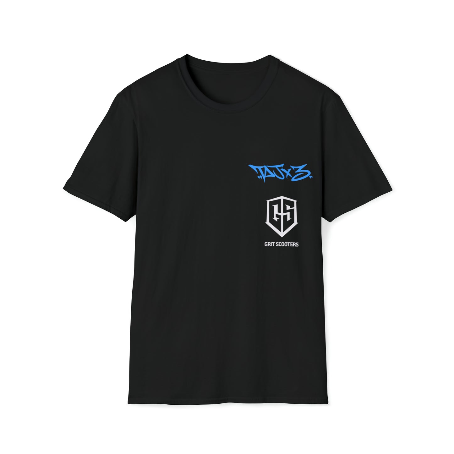 New! Taj x Grit Scooters Collab Adult Softstyle T-Shirt