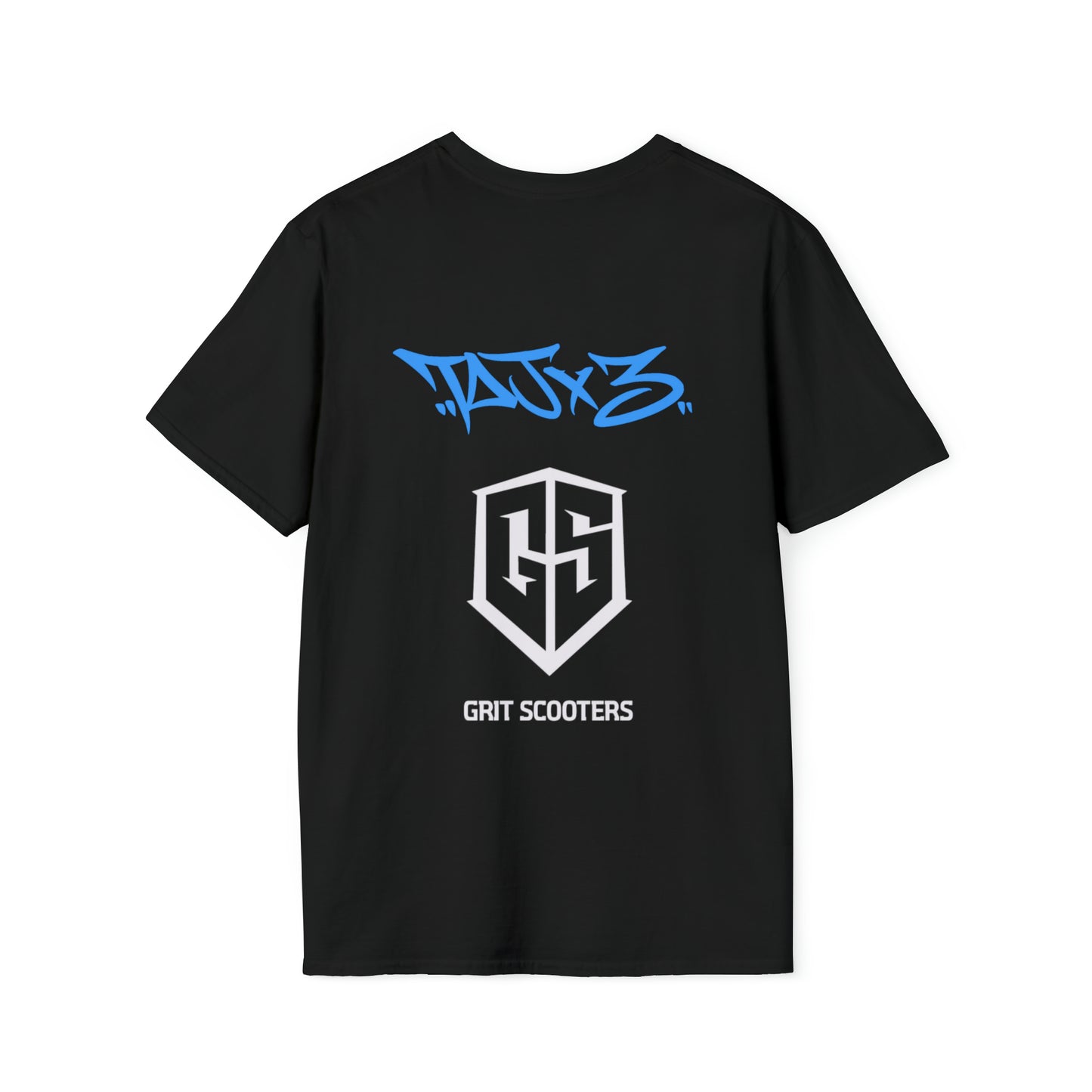 New! Taj x Grit Scooters Collab Adult Softstyle T-Shirt